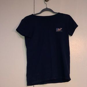 NAVY BLUE AMERICA VINEYARD VINES T SHIRT